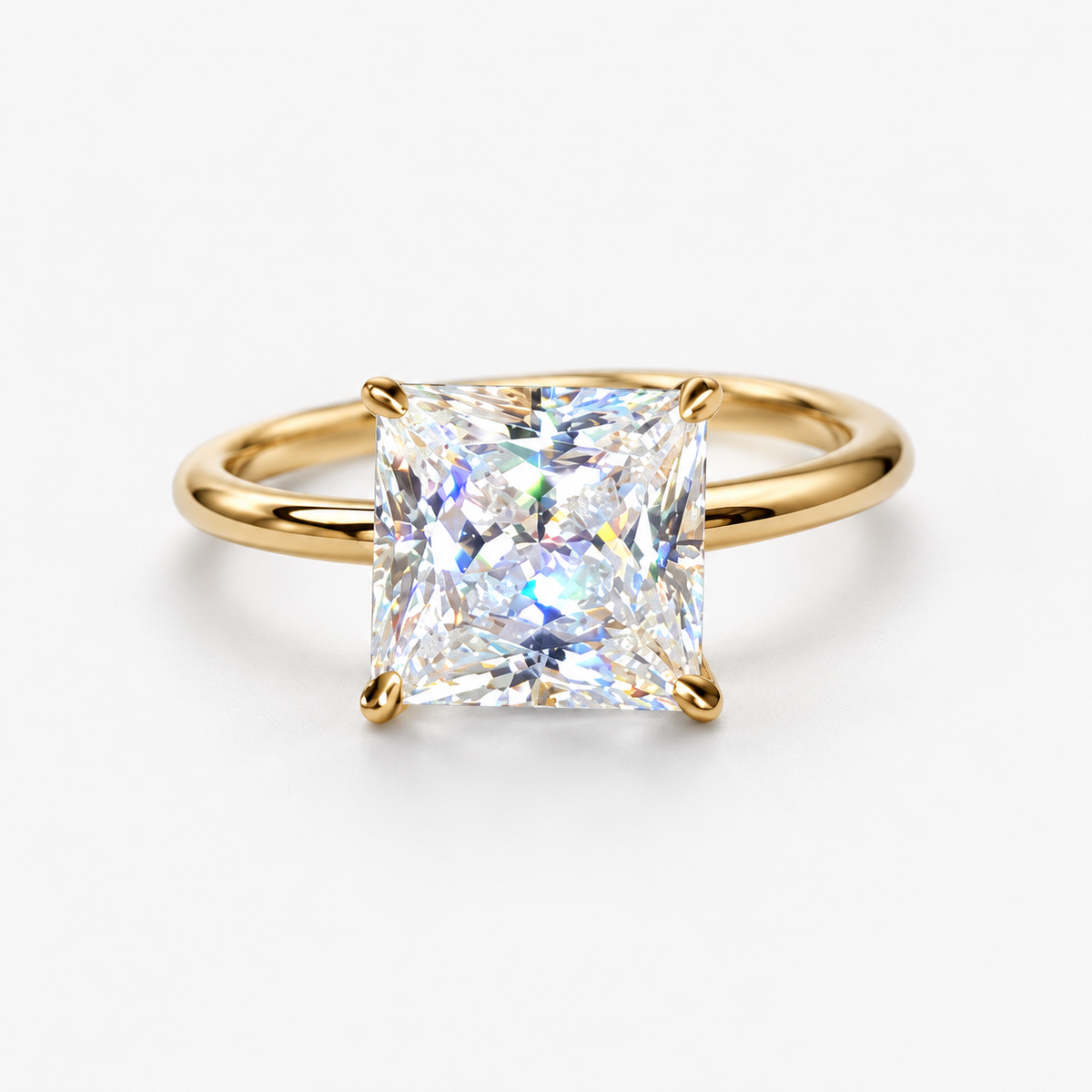 Princess Cut Rings