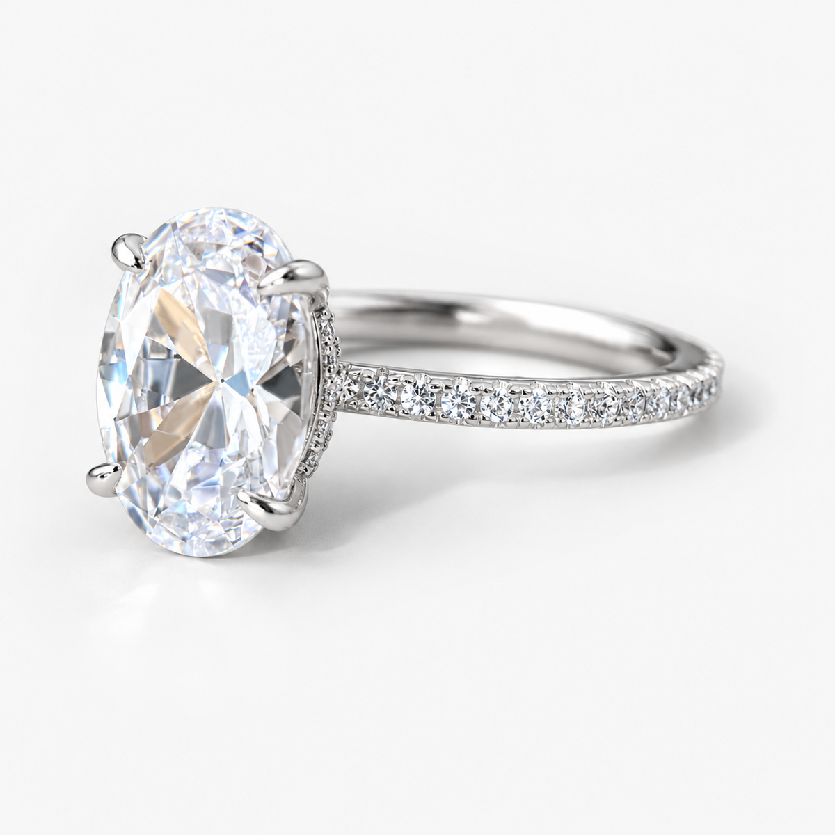 Oval Cut Rings