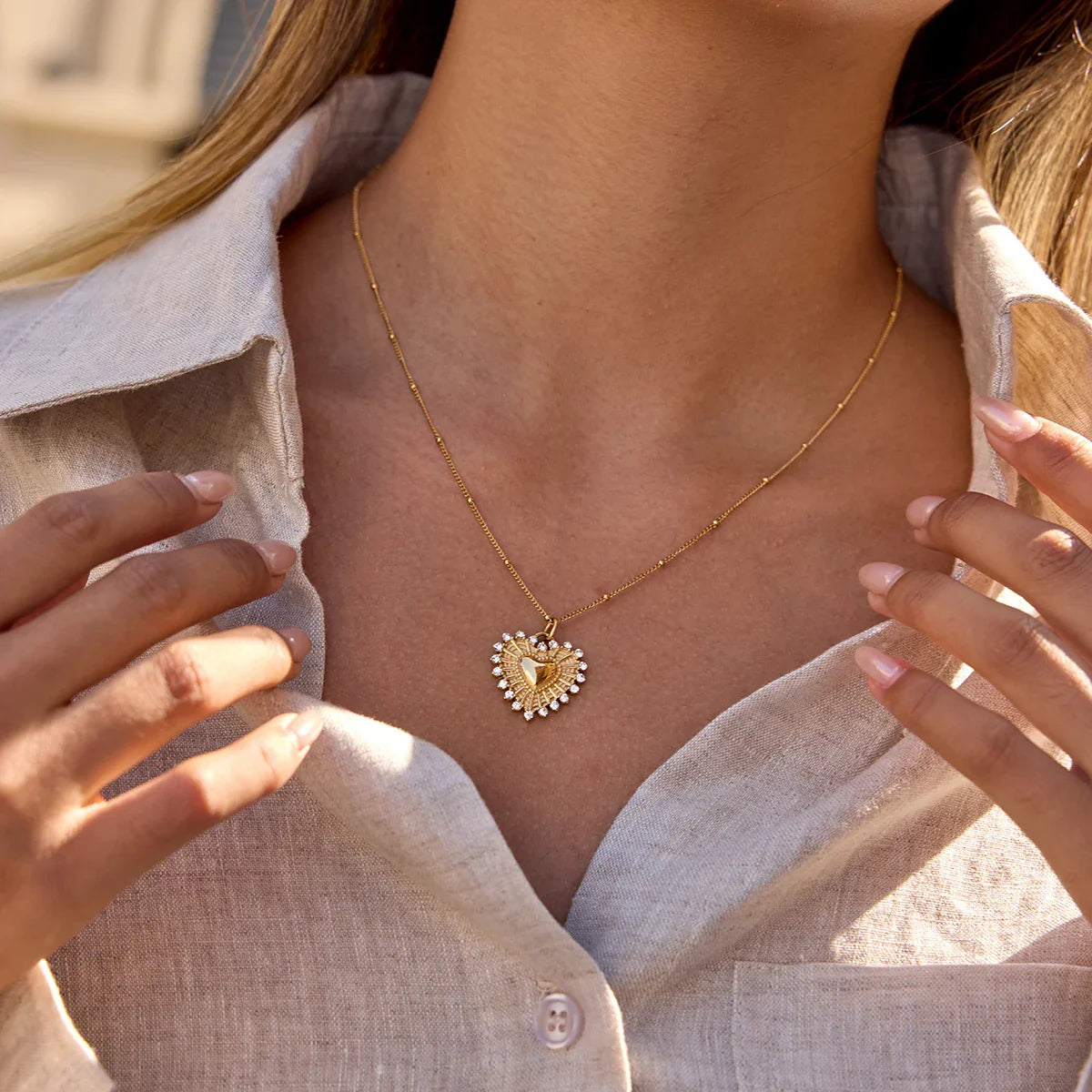 Elegant Heart Pendant