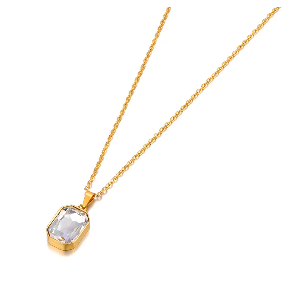 Spotlight Lokaer Sparkling Zirconia Necklace