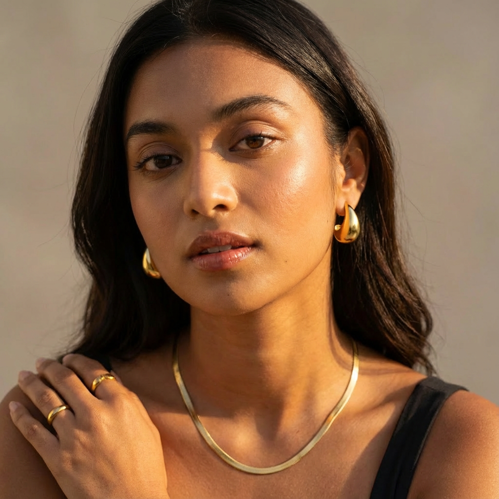 Curved Midi Hoops