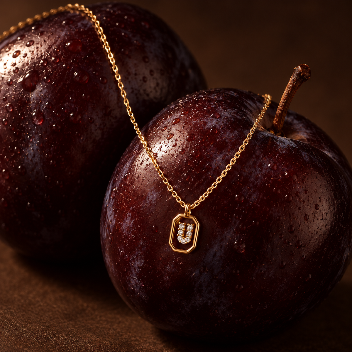 Initial Pendant Necklace