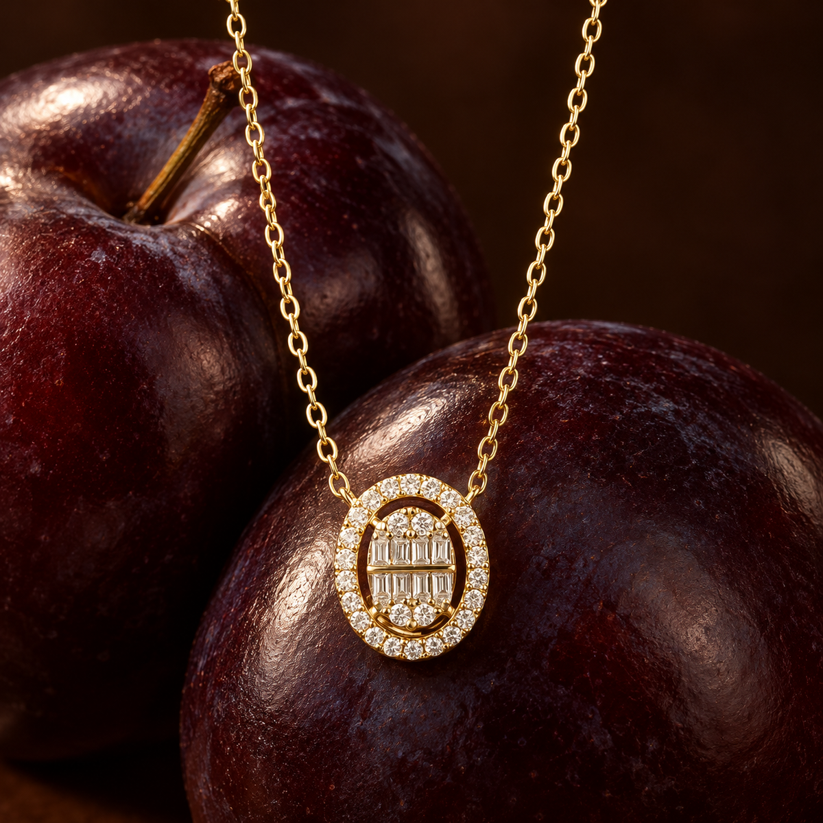 Serena Oval Pendant