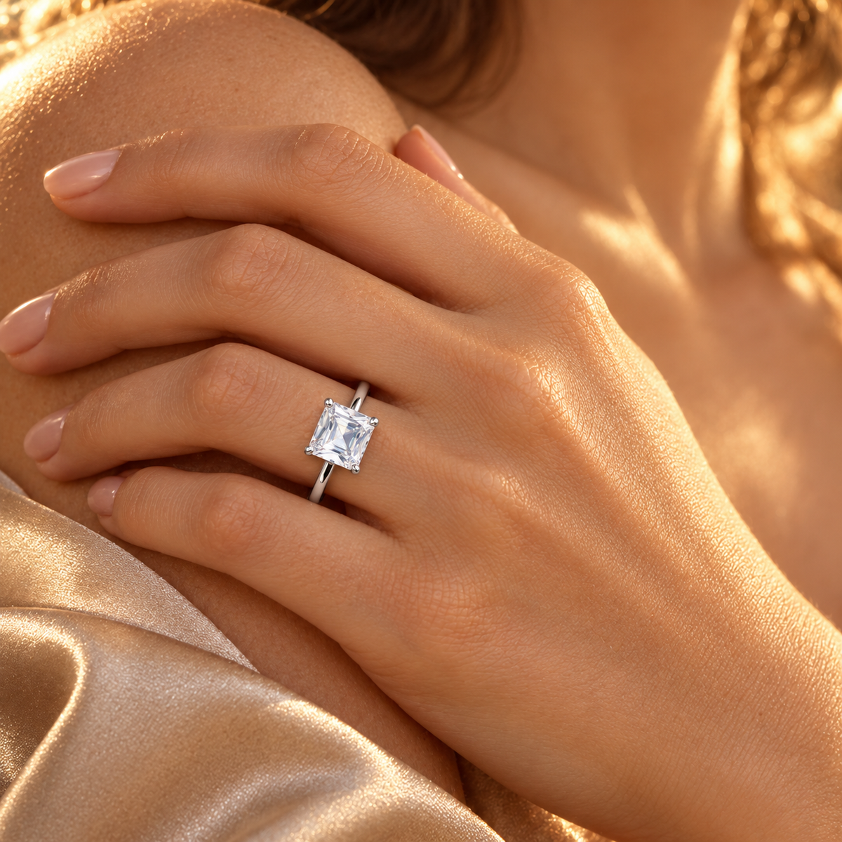 Giada Emerald Ring