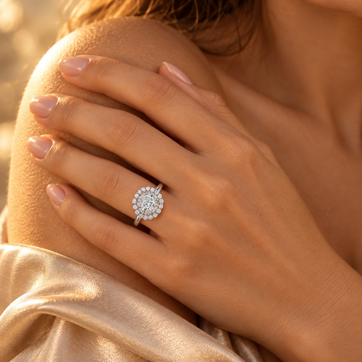 Regina Halo Ring