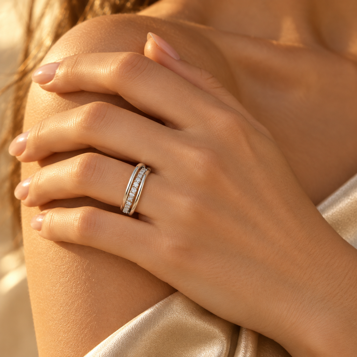 Spirale Layered Ring