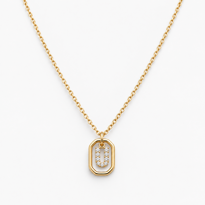 Initial Pendant Necklace