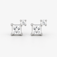 Petite Square Studs