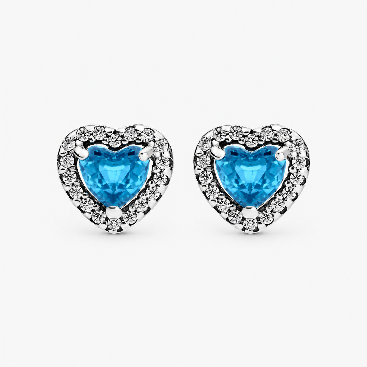 Heart Halo Studs