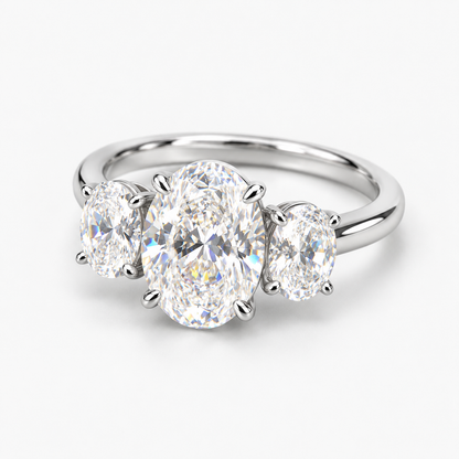 Tria Three Stone Ring