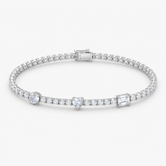 Sterling Tennis Bracelet