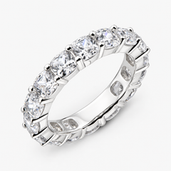 Chiara Cushion Eternity Band