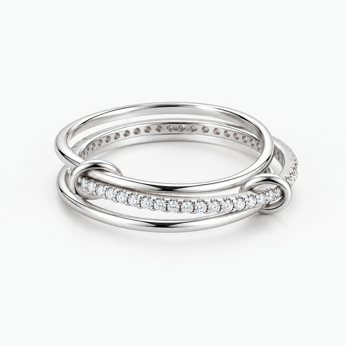 Spirale Layered Ring