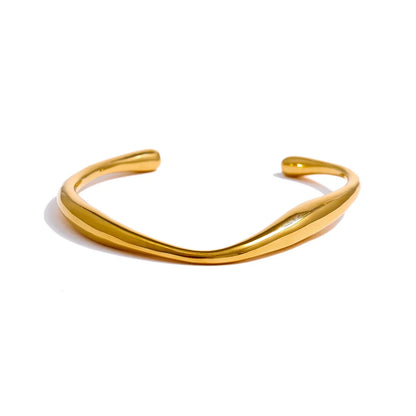 Spotlight Gold Cuff Bracelet