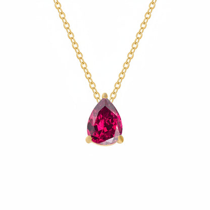 Spotlight Birthstone Crystal Pendant Necklace
