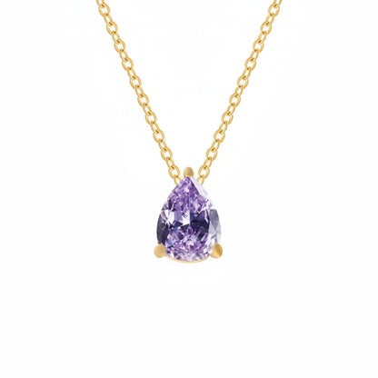 Spotlight Birthstone Crystal Pendant Necklace