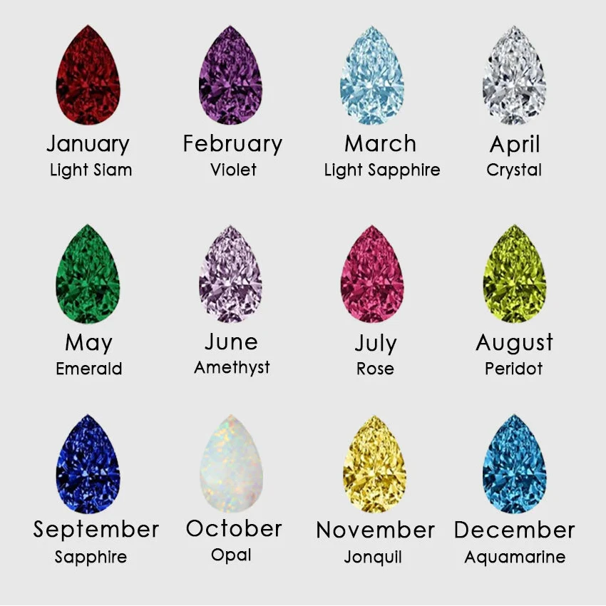 Spotlight Birthstone Crystal Pendant Necklace