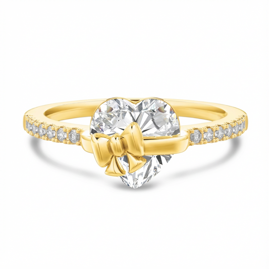Spotlight heart - Diamond Ring
