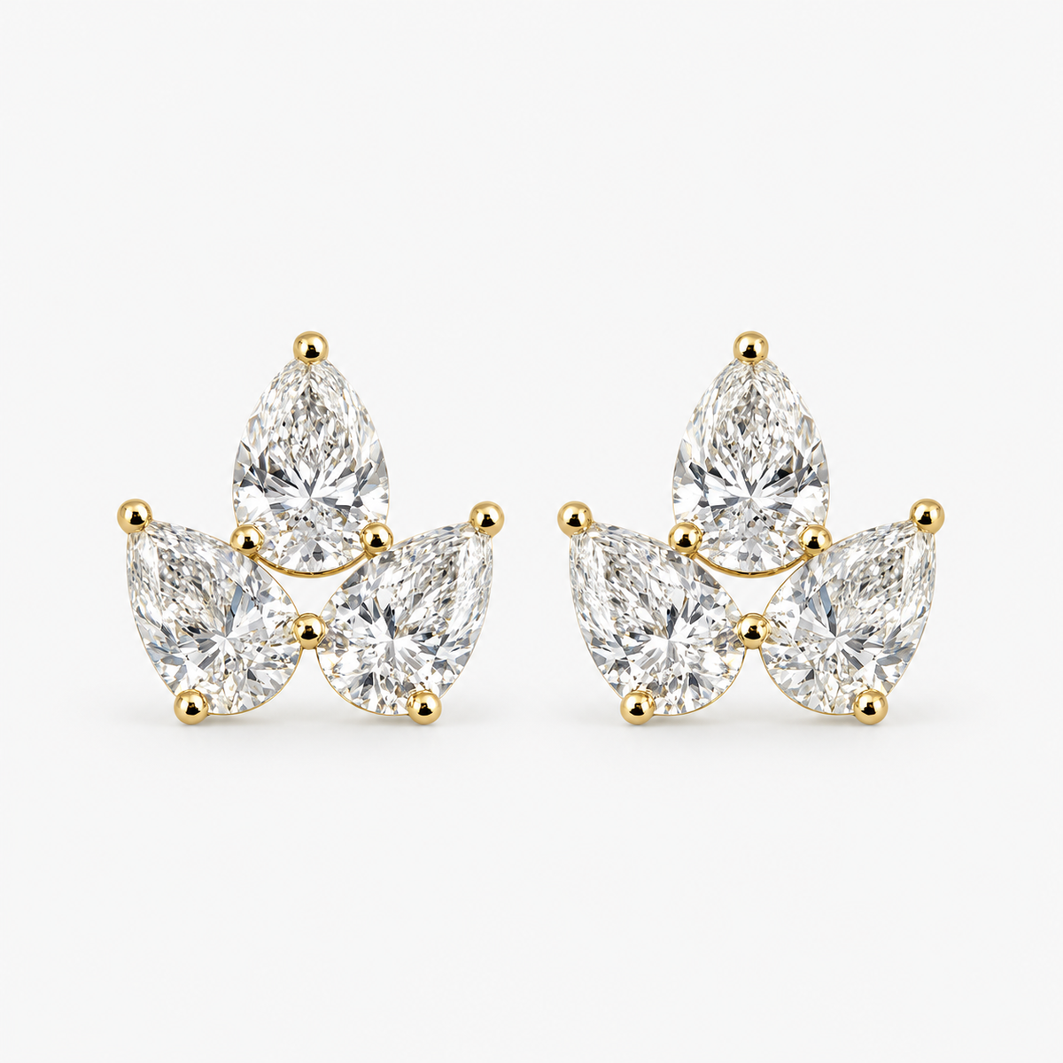Petal Cluster Studs