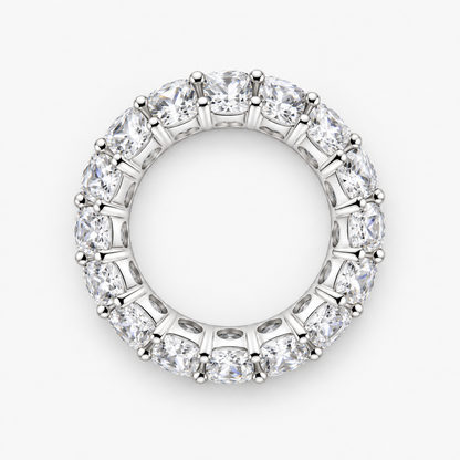 Chiara Cushion Eternity Band