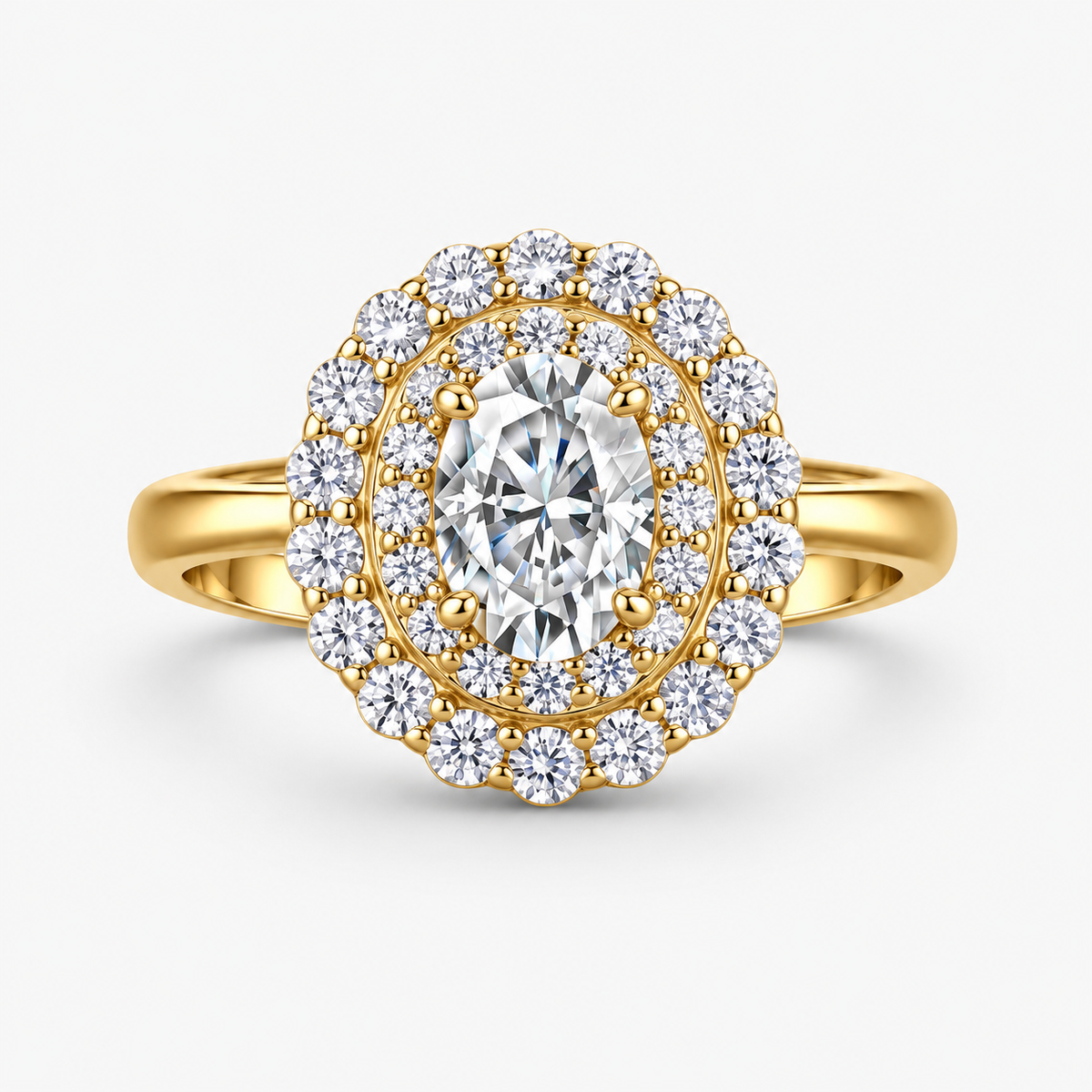 Regina Halo Ring