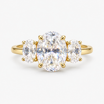 Tria Three Stone Ring