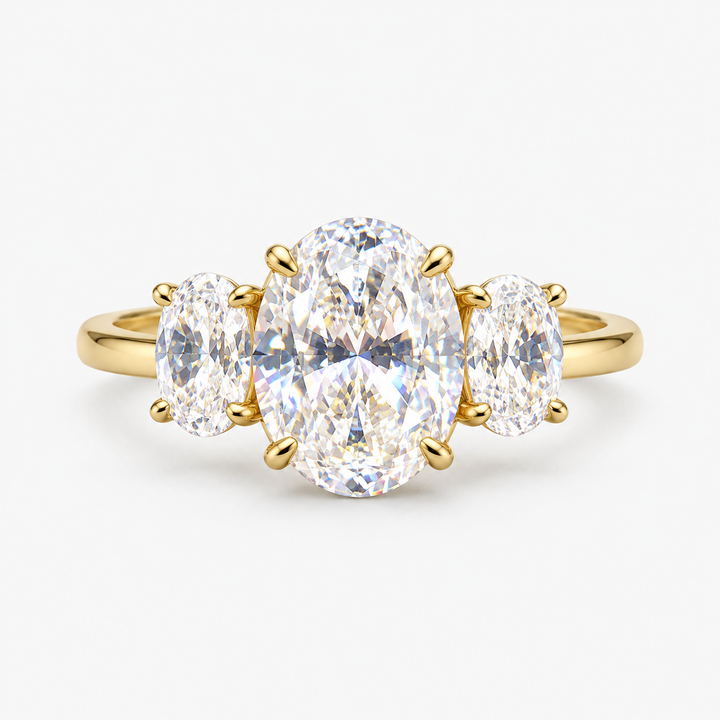Tria Three Stone Ring