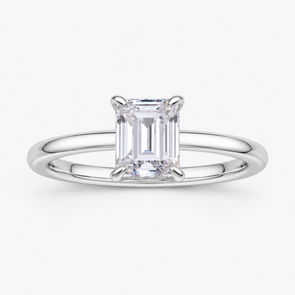 Clara Emerald Solitaire