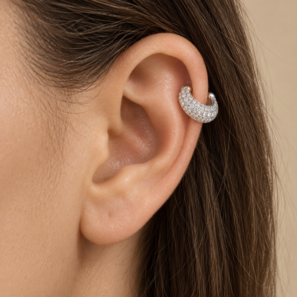Duo Pavé Ear Cuff