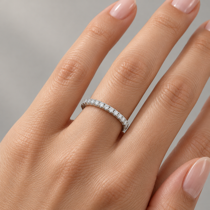 Alba Half Eternity Band