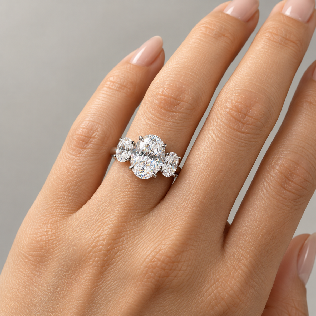 Tria Three Stone Ring
