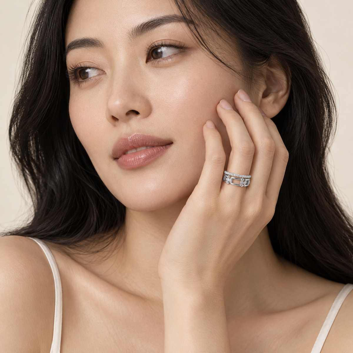 Linda Split Shank Ring