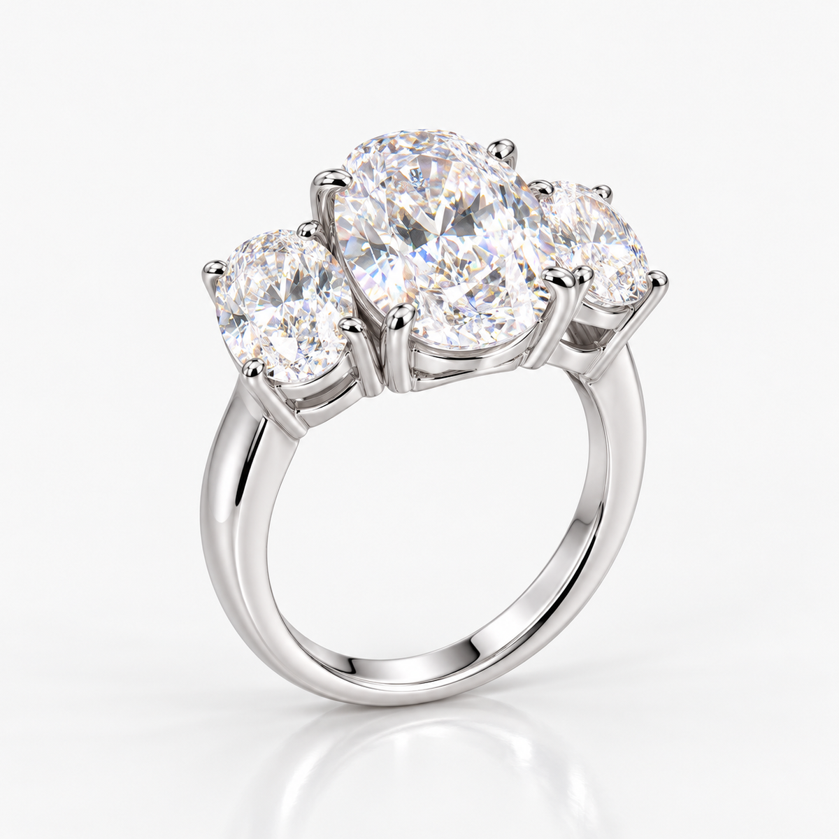Tria Three Stone Ring
