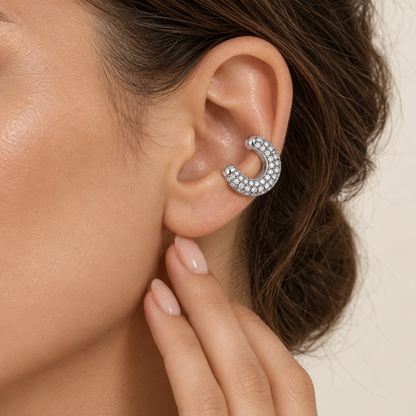 Duo Pavé Ear Cuff