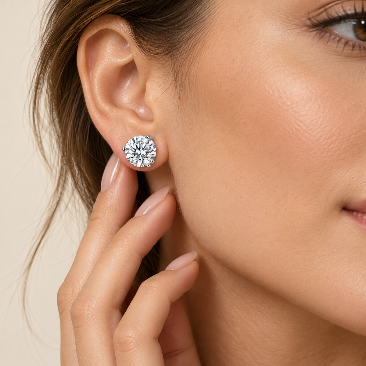 Martini Round Studs