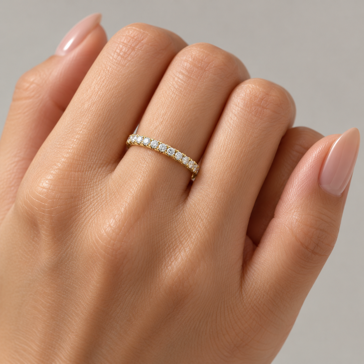 Alba Half Eternity Band
