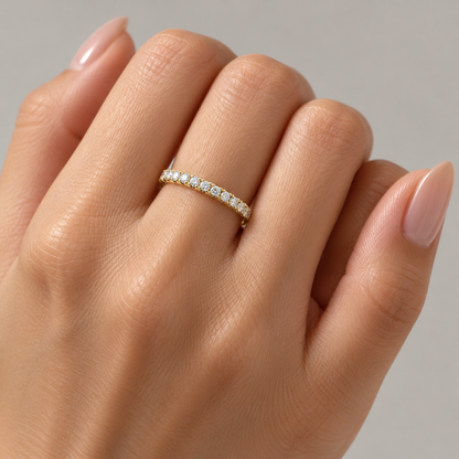 Alba Half Eternity Band
