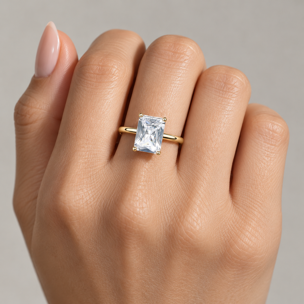 Giada Emerald Ring