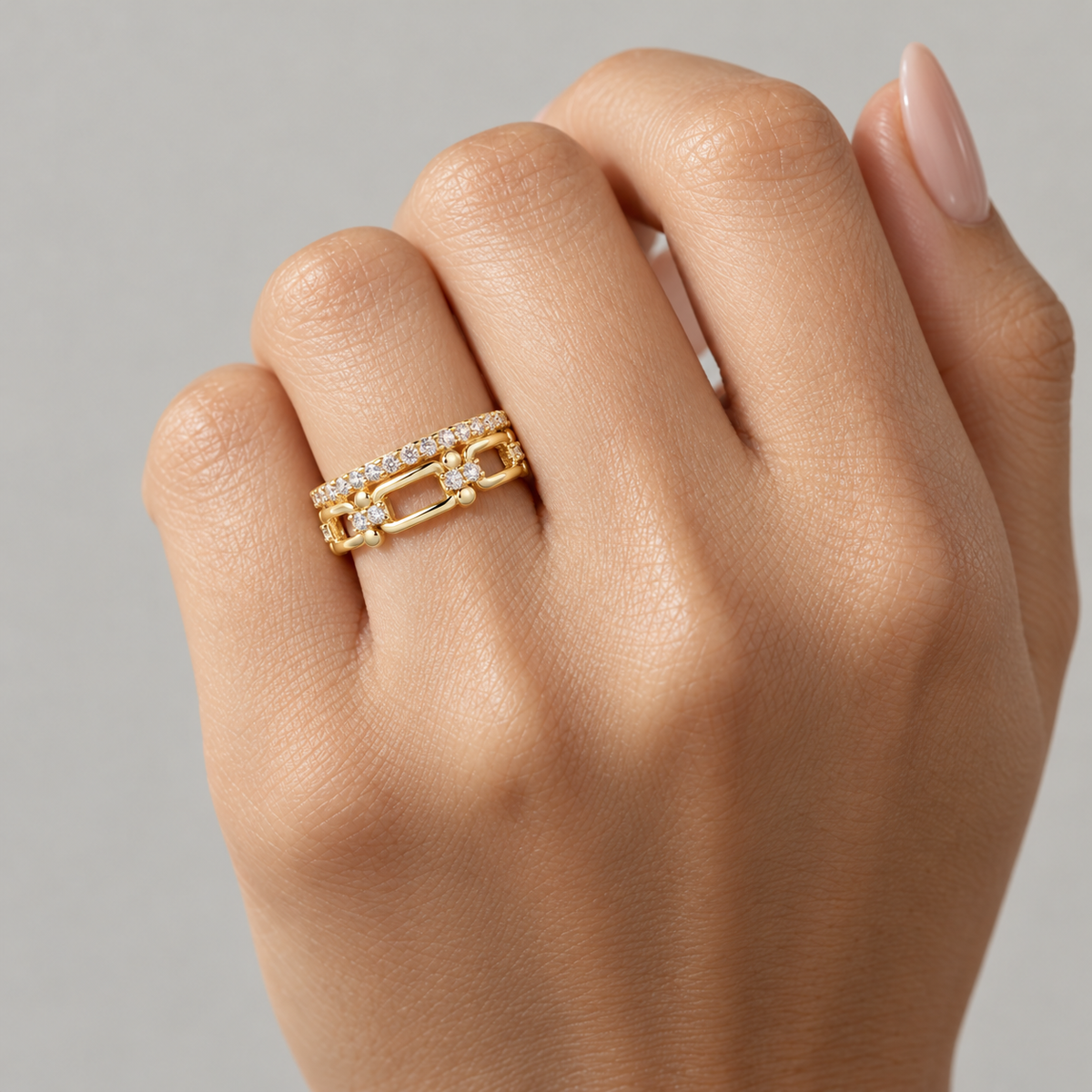 Linda Split Shank Ring