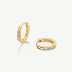 Tennis Huggies Earrings