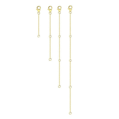 4pc Necklace Extender (2-8in) (5-20cm)