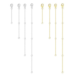 4pc Necklace Extender (2-8in) (5-20cm)