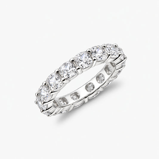 Chiara Cushion Eternity Band