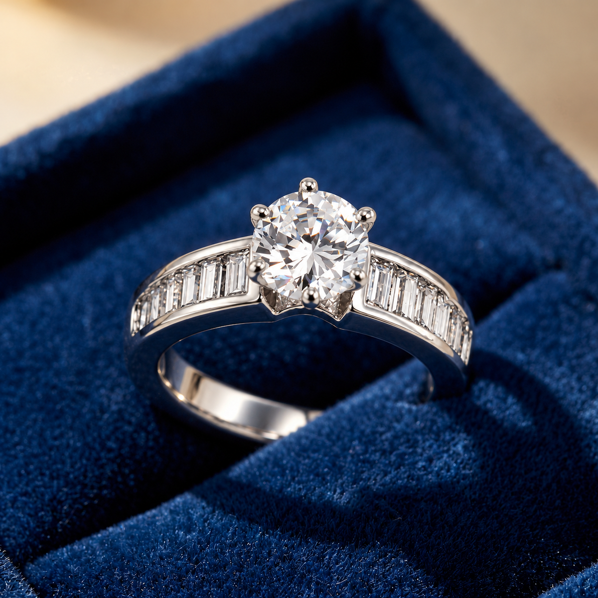 Diva Round Ring
