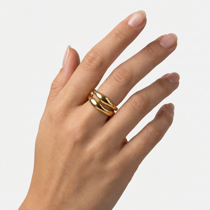 "Gemini" Stackable Rings