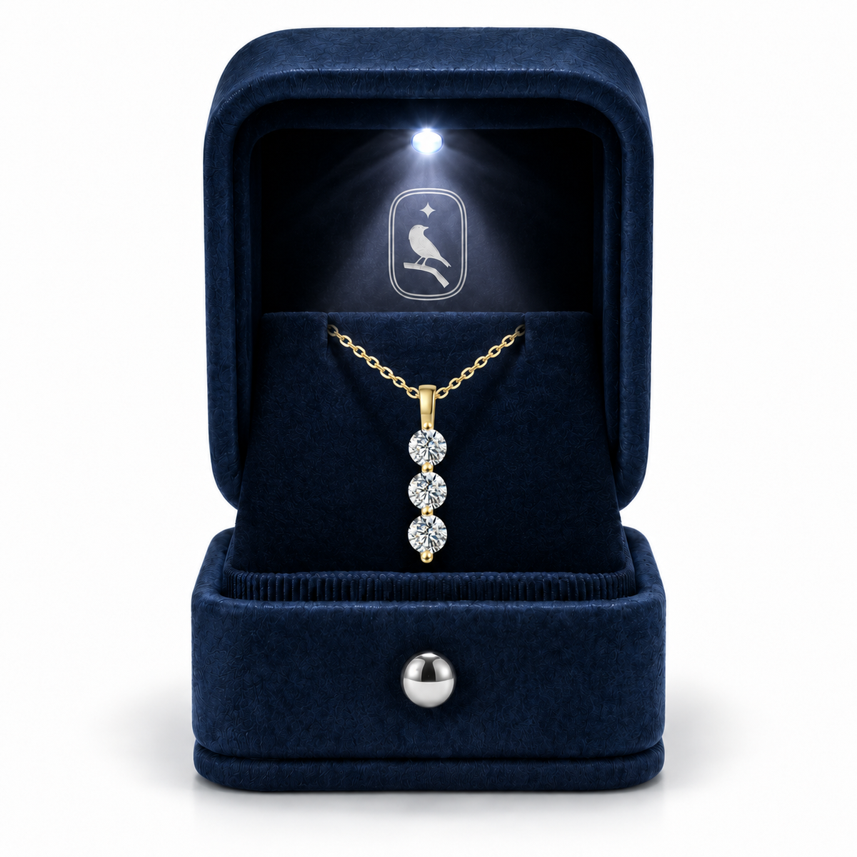 Trinity Drop Necklace