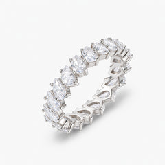 Gioia Pear Eternity Band