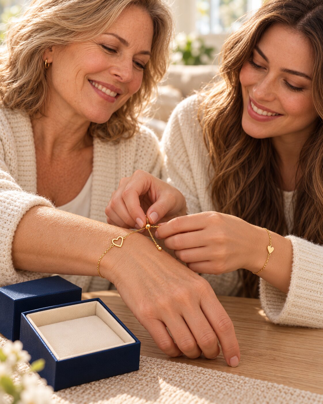 Matching Hearts Bracelet