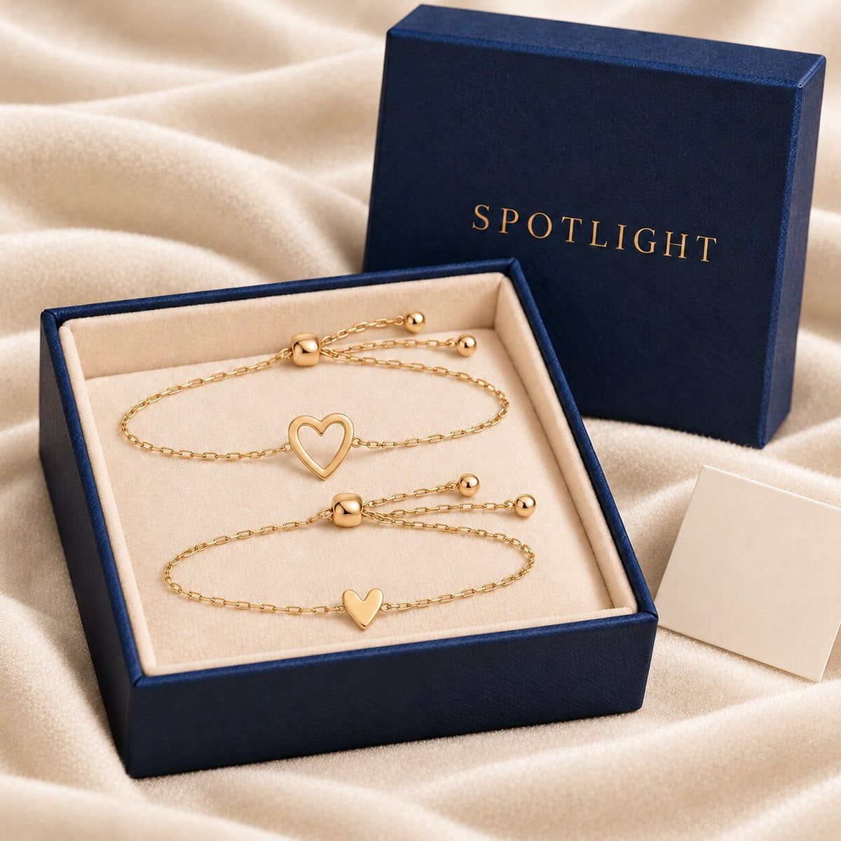 Matching Hearts Bracelet