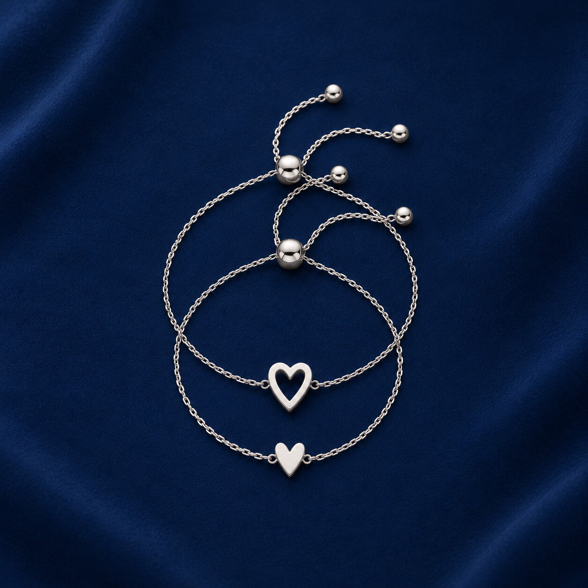 Matching Hearts Bracelet